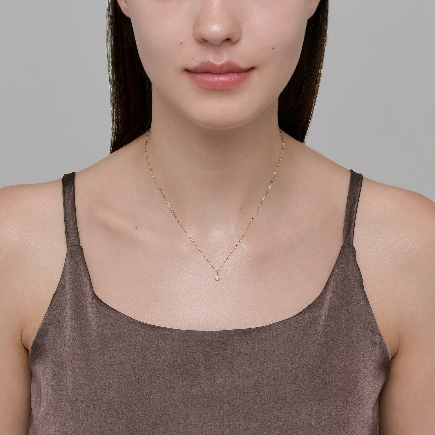 【WEB限定】10月バースストーン／K10オパールネックレス