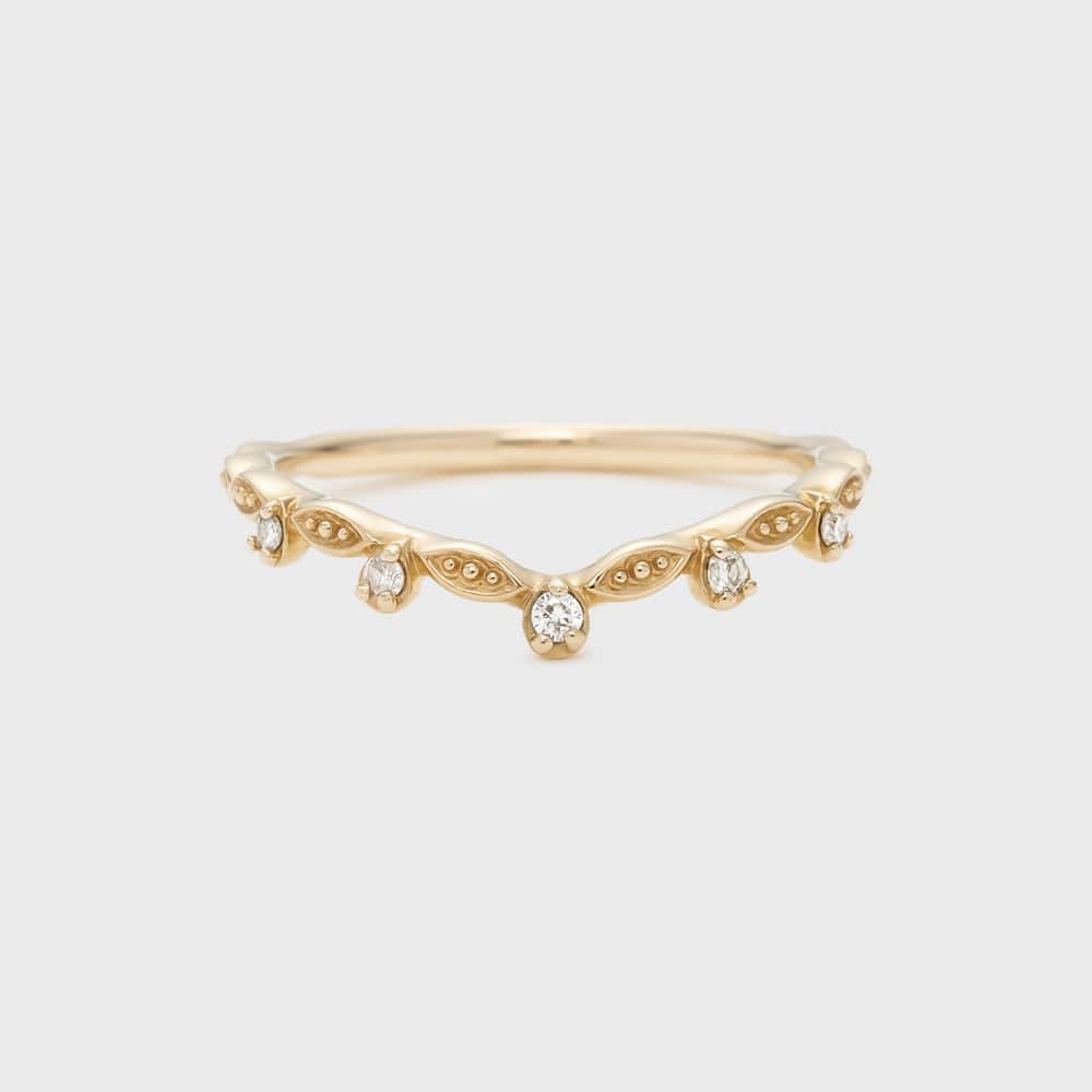 【Pocket Ring】K5ダイヤモンドピンキーリング