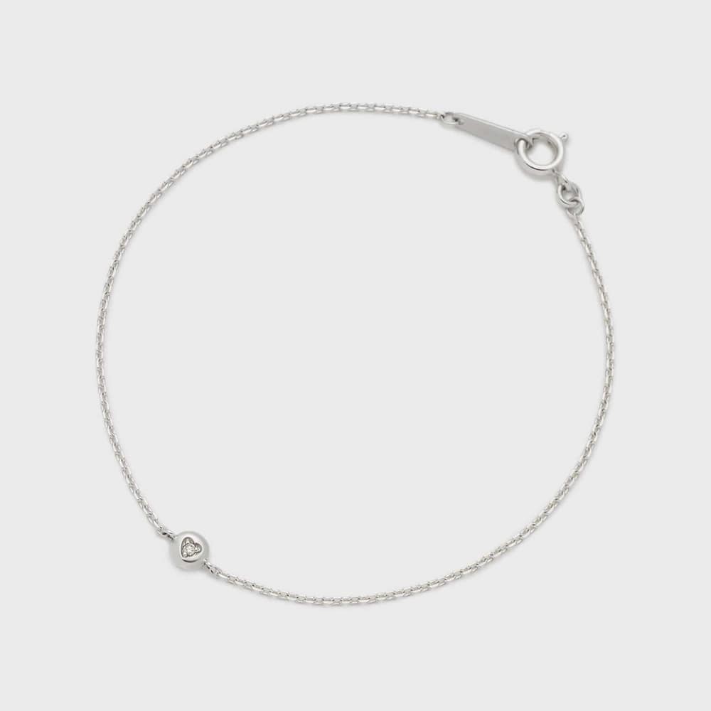 シルバーダイヤモンドブレスレット